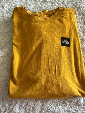 The North Face Golden Yellow Logo shirt